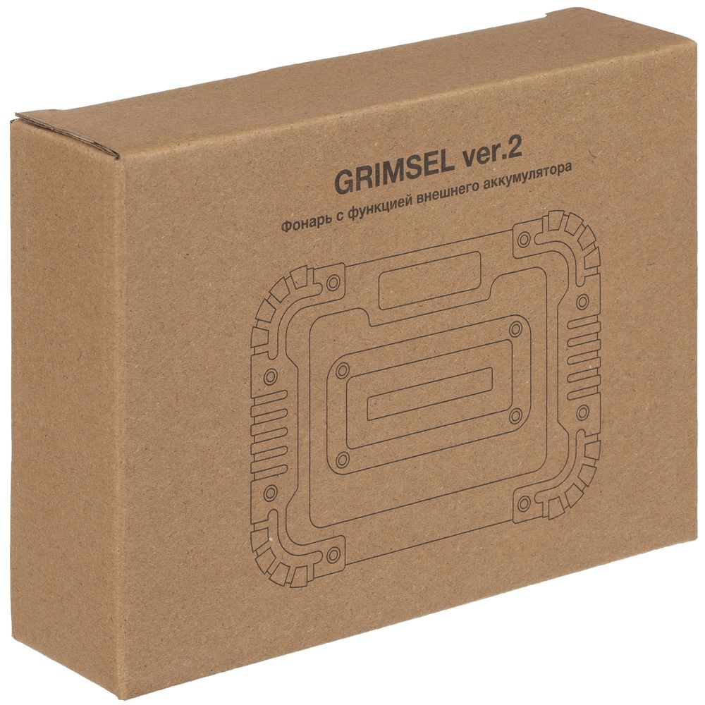 Фонарь аккумуляторный Grimsel, ver.2, серый — изображение 15