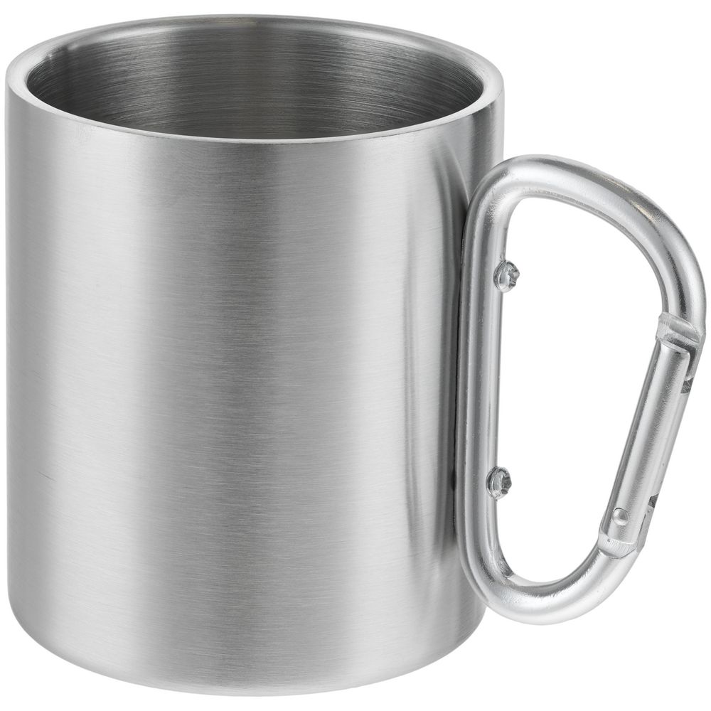 Кружка Trek, с серебристой ручкой-карабином — изображение 2