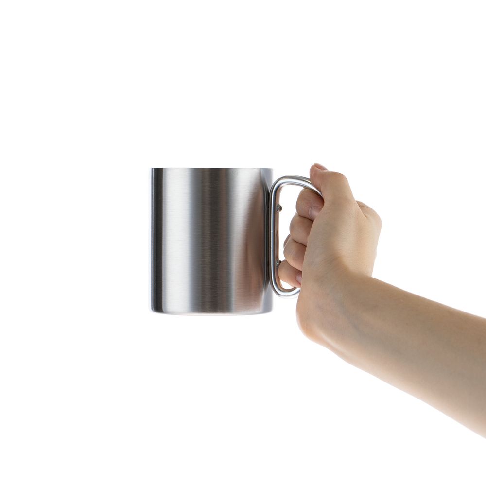 Кружка Trek, с серебристой ручкой-карабином — изображение 7