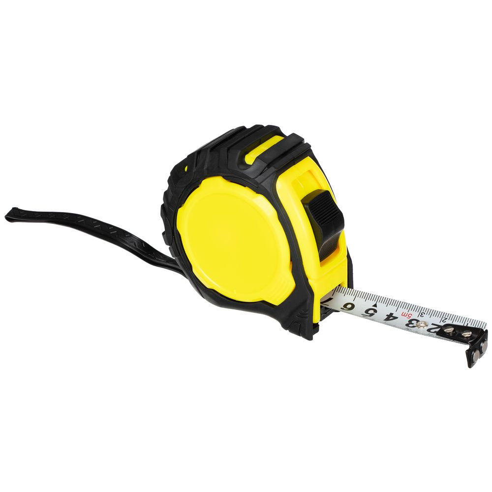 Рулетка Mittari с магнитным наконечником, 5 м, желтая — изображение 2