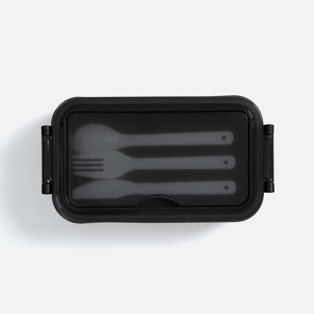 Ланчбокс Pranzo, черный — изображение 4