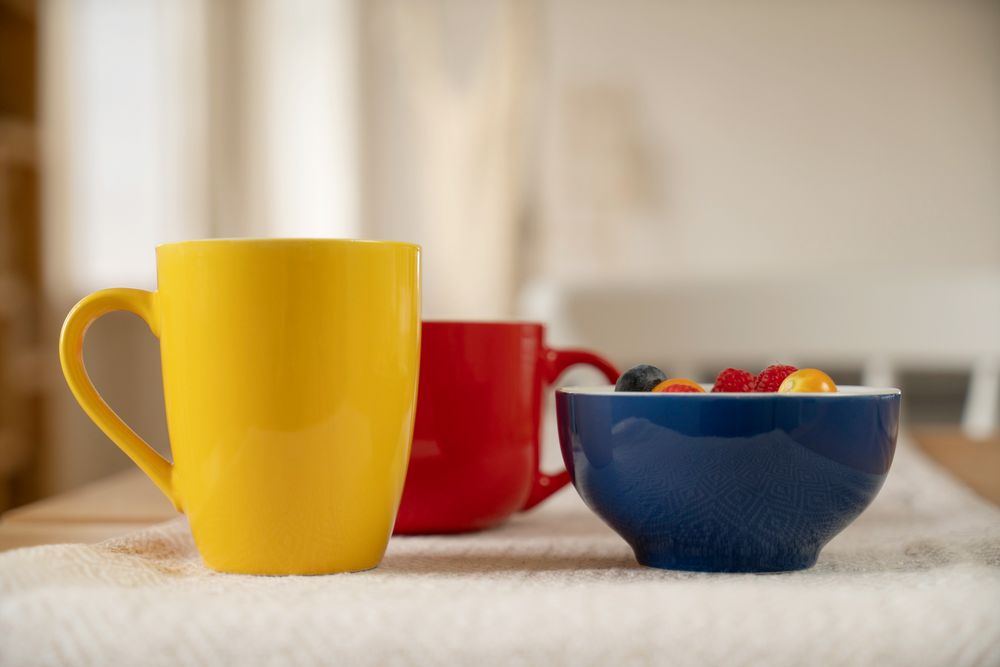 Кружка Good Morning, красная — изображение 3