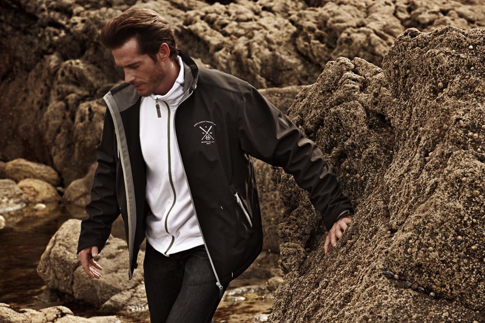 Куртка софтшелл мужская Snyder, белая — изображение 3