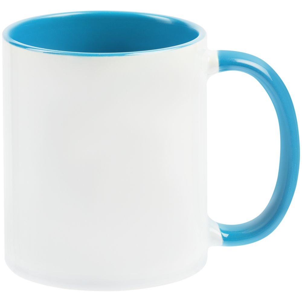Кружка Promo Plus для сублимационной печати, светло-голубая — изображение 2