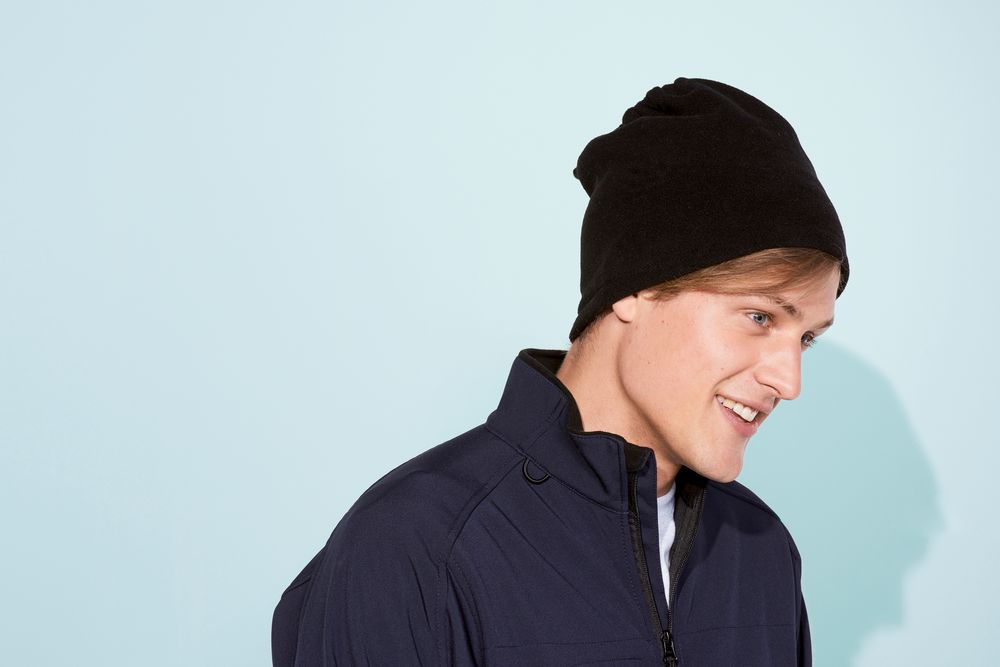 Шапка-шарф с утяжкой Blizzard, темно-синяя — изображение 6