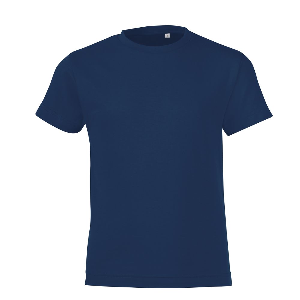 Футболка детская Regent Fit Kids, кобальт (темно-синяя) — изображение 2