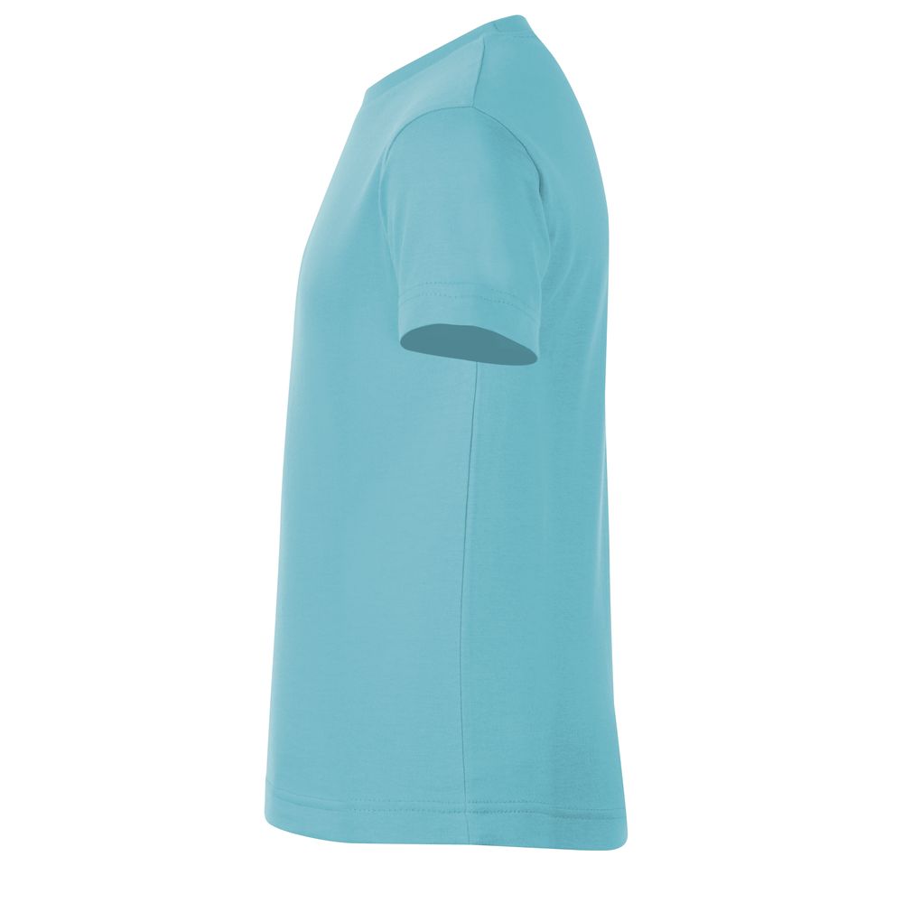 Футболка детская Regent Fit Kids, бирюзовая — изображение 4