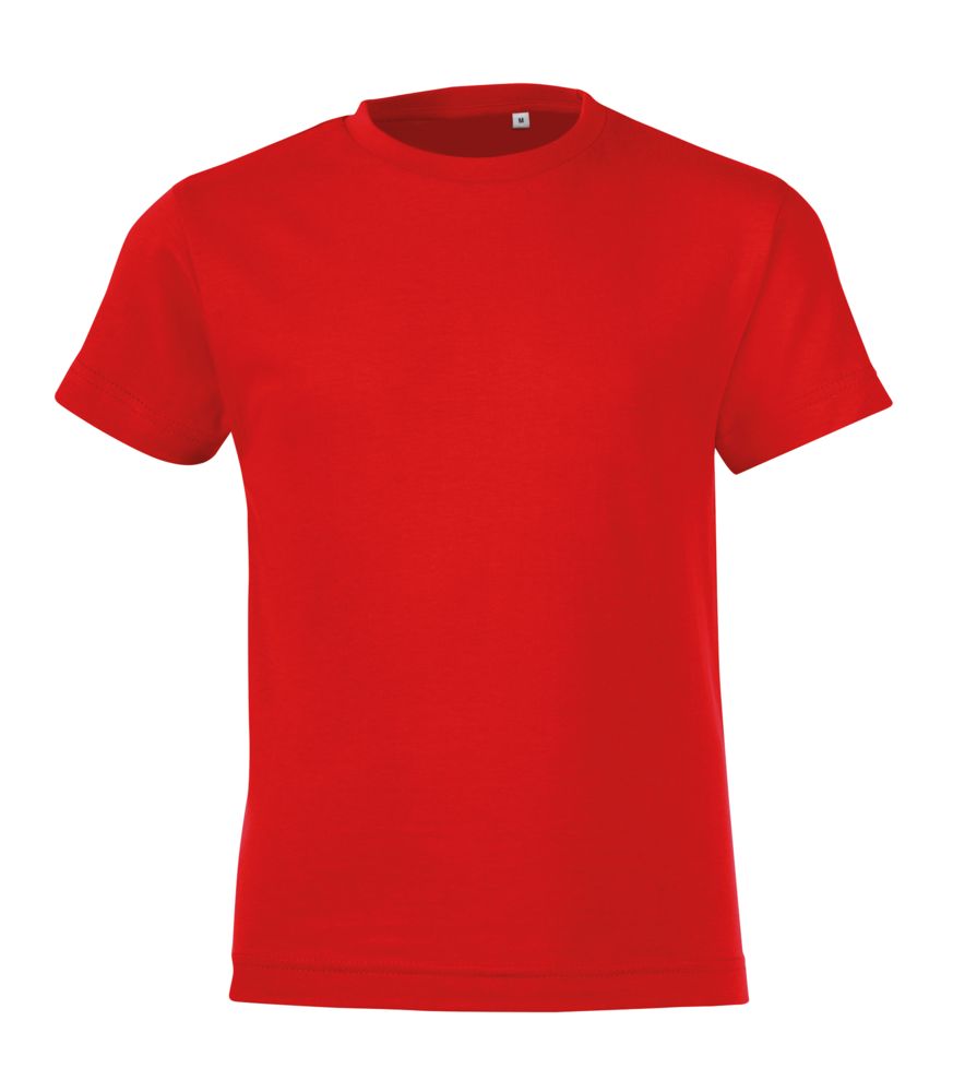 Футболка детская Regent Fit Kids, красная — изображение 2