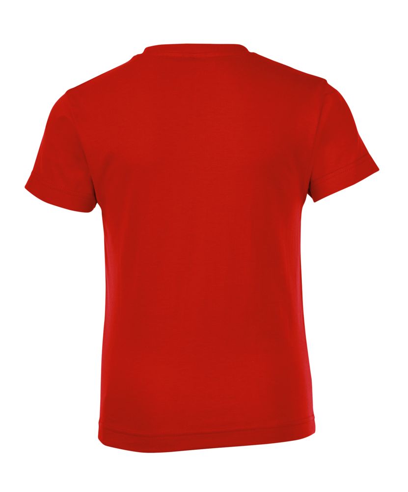 Футболка детская Regent Fit Kids, красная — изображение 4