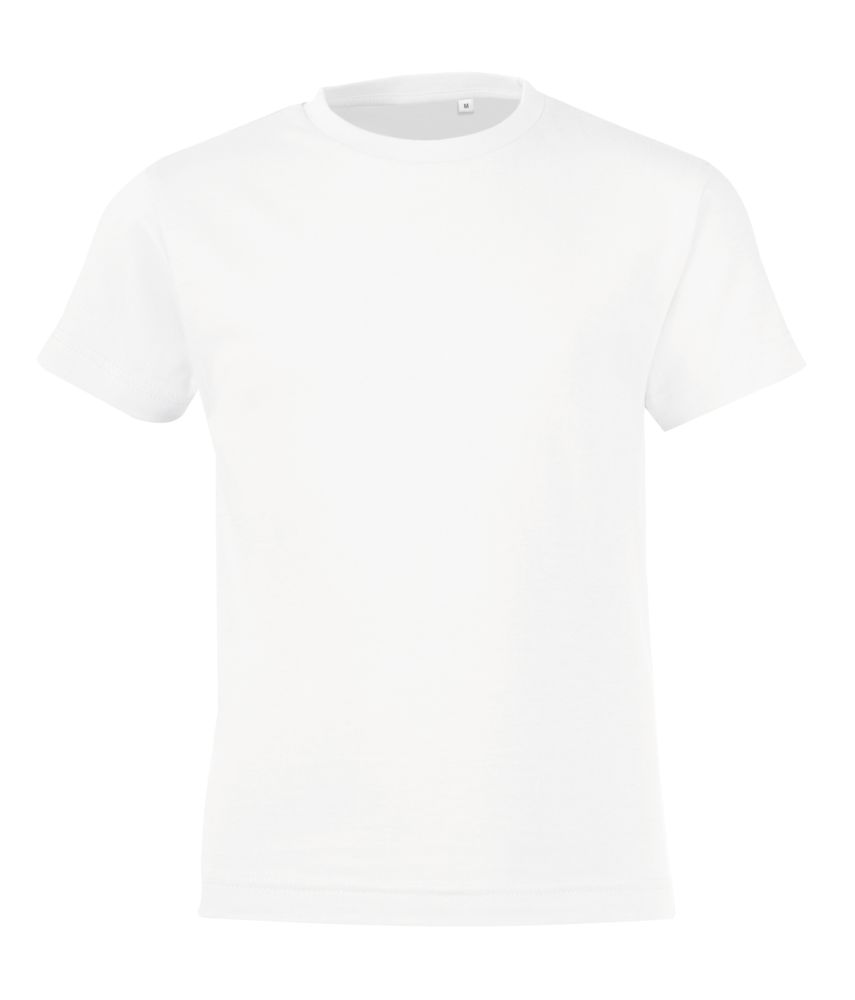 Футболка детская Regent Fit Kids, белая — изображение 2