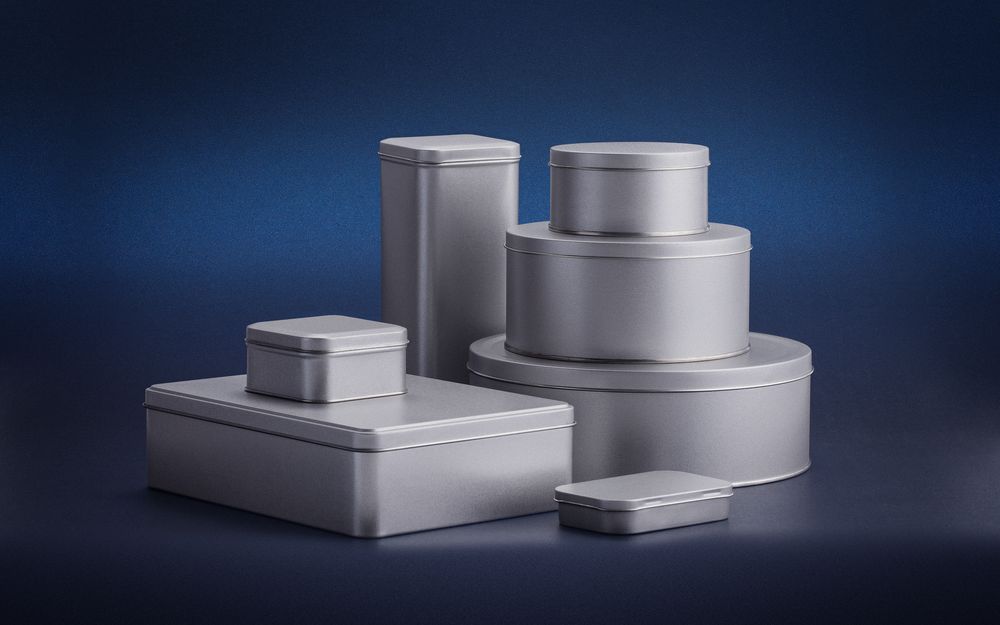 Коробка Pragmax S, прямоугольная, серебристая — изображение 7