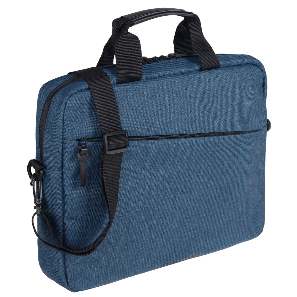 Сумка для ноутбука The First, синяя — изображение 2