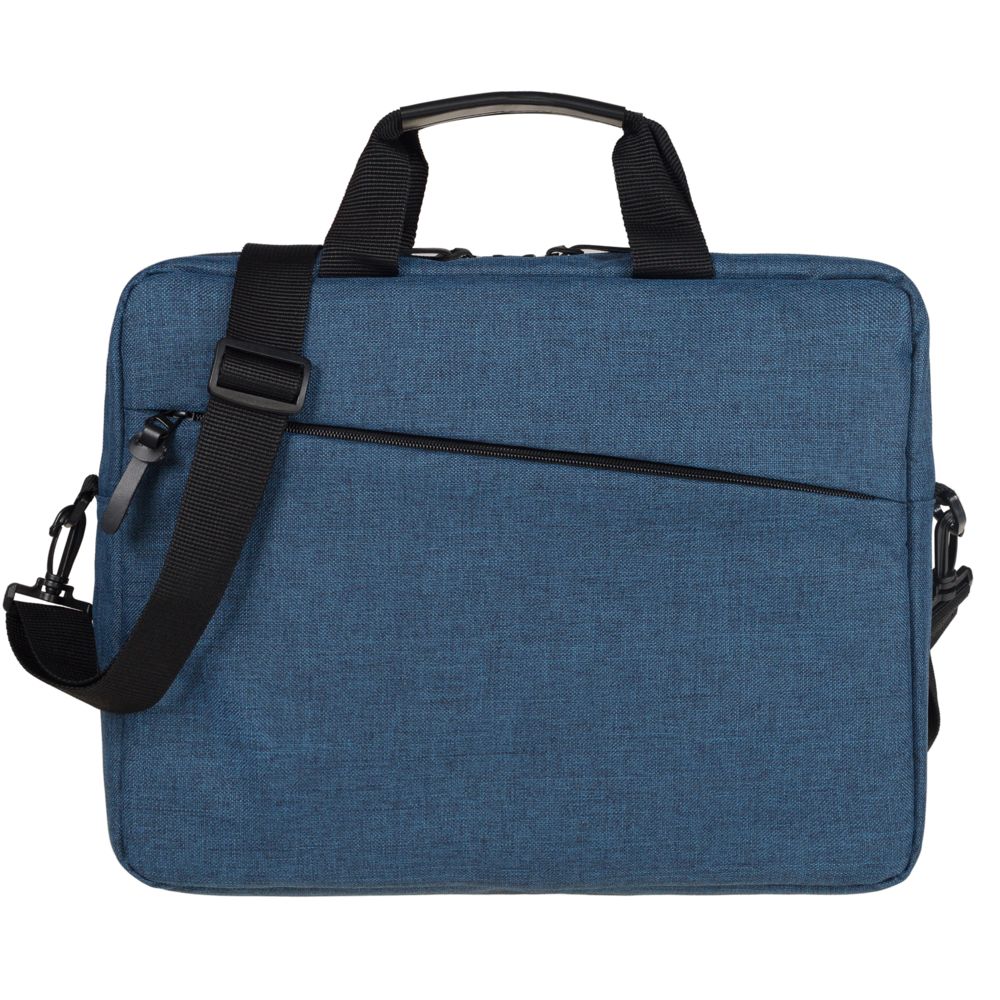 Сумка для ноутбука The First, синяя — изображение 4