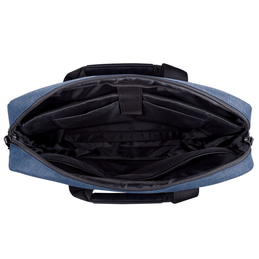 Сумка для ноутбука The First, синяя — изображение 6