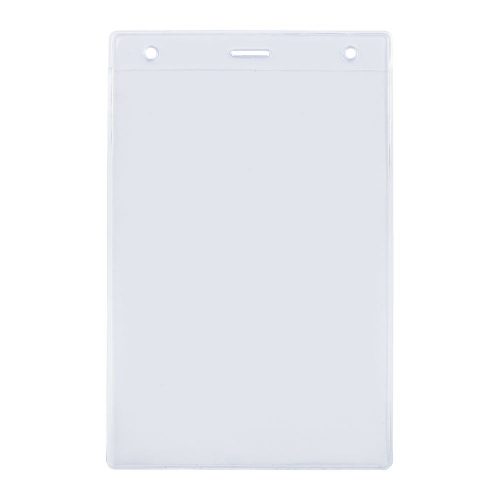 Карман для бейджа Lucid, вертикальный, из фактурного ПВХ