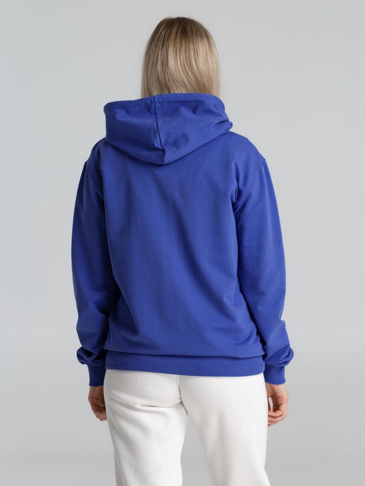 Толстовка на молнии с капюшоном Unit Siverga , ярко-синяя — изображение 12