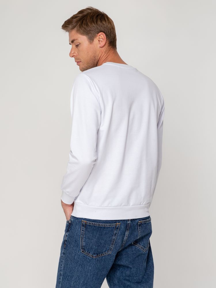 Толстовка Unit Toima, белая — изображение 8