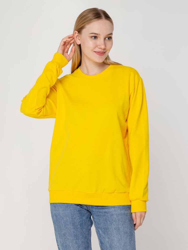 Толстовка Unit Toima, желтая — изображение 10