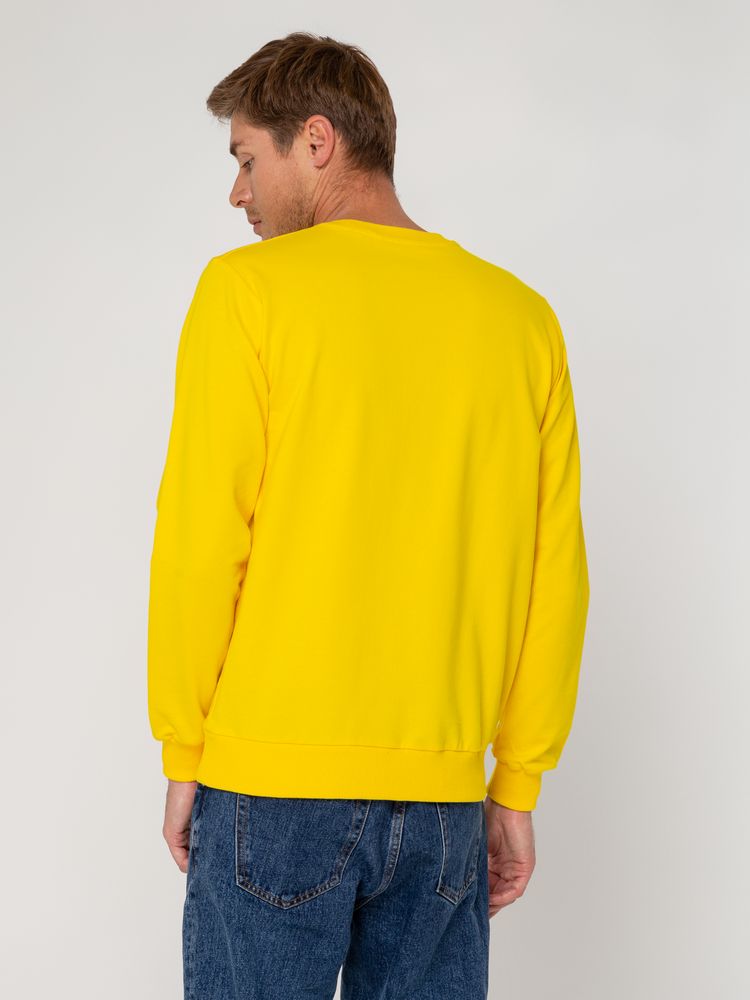 Толстовка Unit Toima, желтая — изображение 8