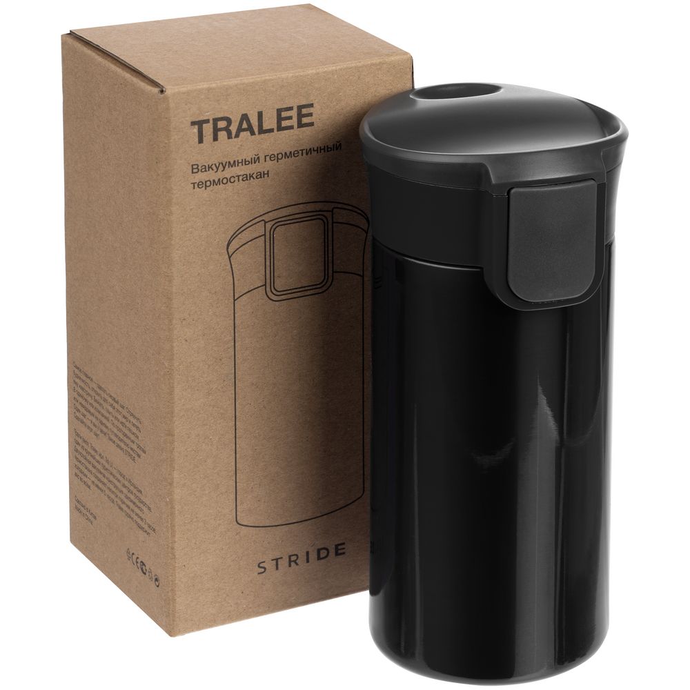 Термостакан Tralee, черный — изображение 9