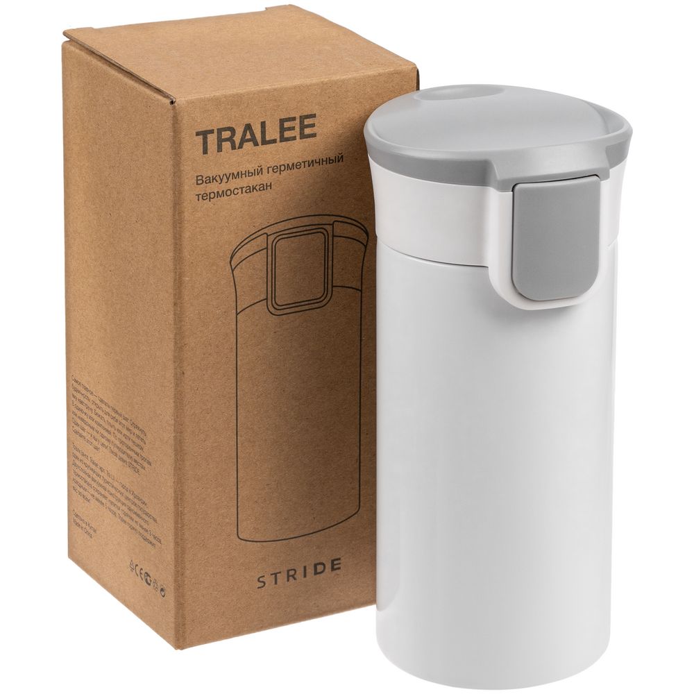 Термостакан Tralee, белый — изображение 6