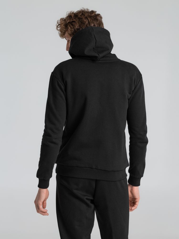 Толстовка на молнии с капюшоном Siverga Heavy 2.0, черная — изображение 8