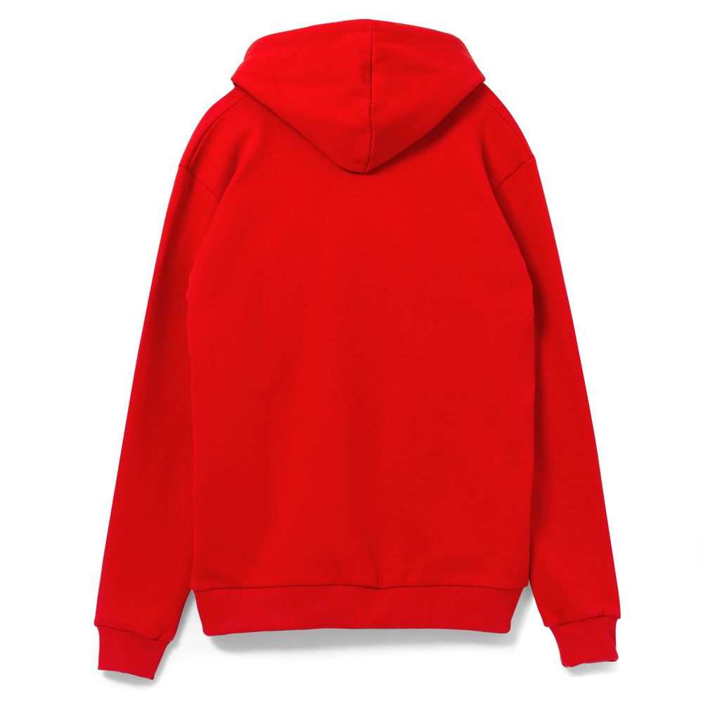 Толстовка на молнии с капюшоном Siverga Heavy, красная (алая) — изображение 3