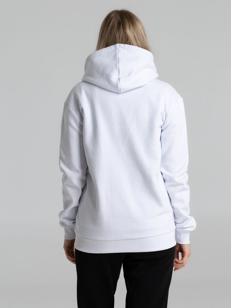 Толстовка на молнии с капюшоном Siverga Heavy 2.0, белая — изображение 12