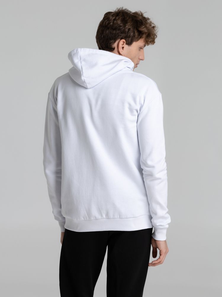 Толстовка на молнии с капюшоном Siverga Heavy 2.0, белая — изображение 8