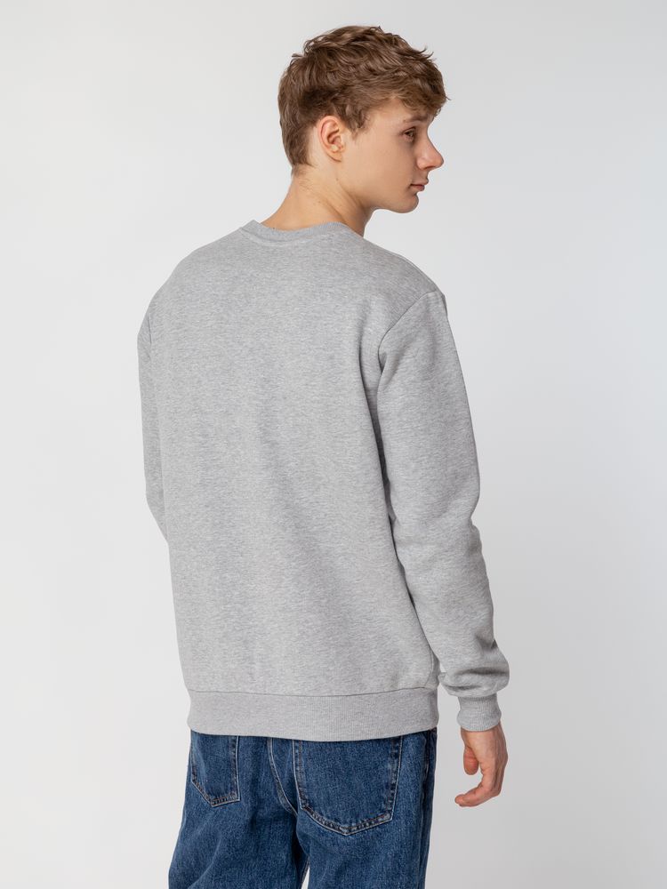 Толстовка Unit Toima Heavy, серый меланж — изображение 9