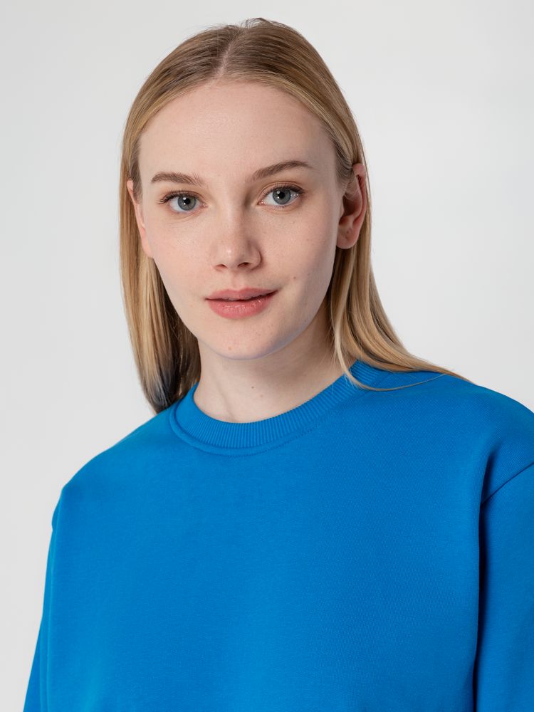 Толстовка Unit Toima Heavy, бирюзовая — изображение 12