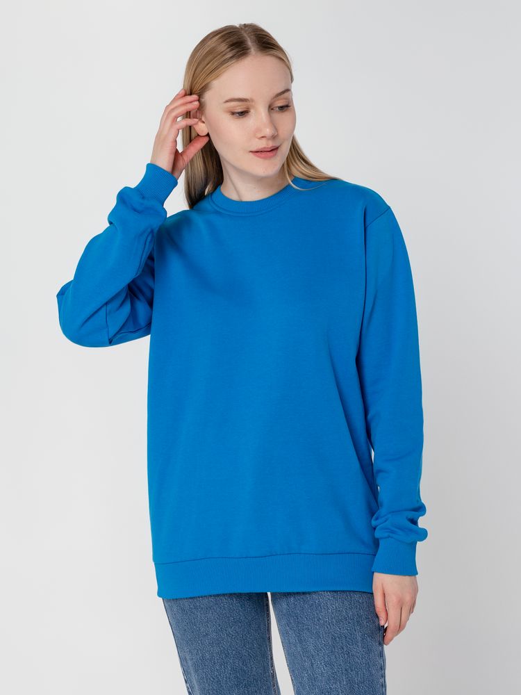 Толстовка Unit Toima Heavy, бирюзовая — изображение 11