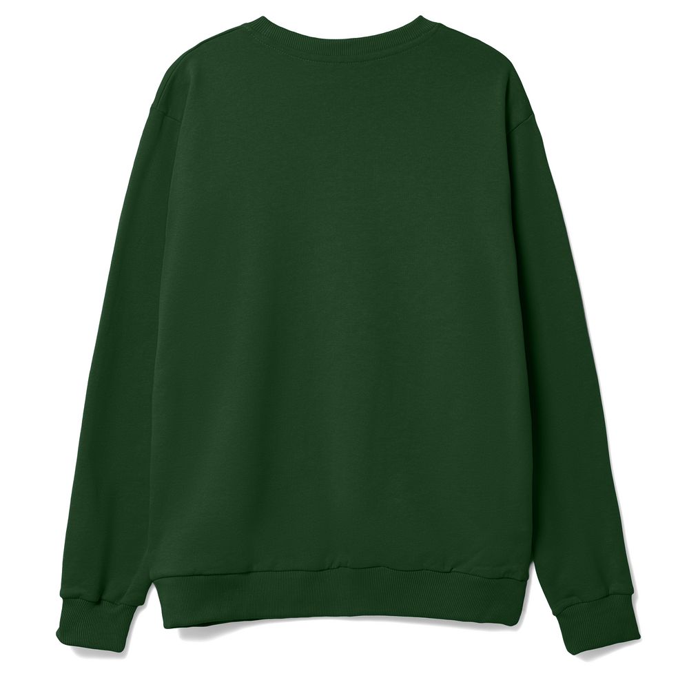 Толстовка Unit Toima Heavy, темно-зеленая — изображение 3