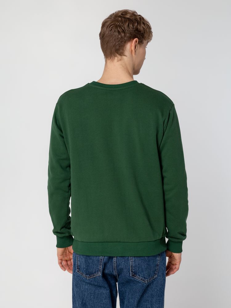 Толстовка Unit Toima Heavy, темно-зеленая — изображение 9