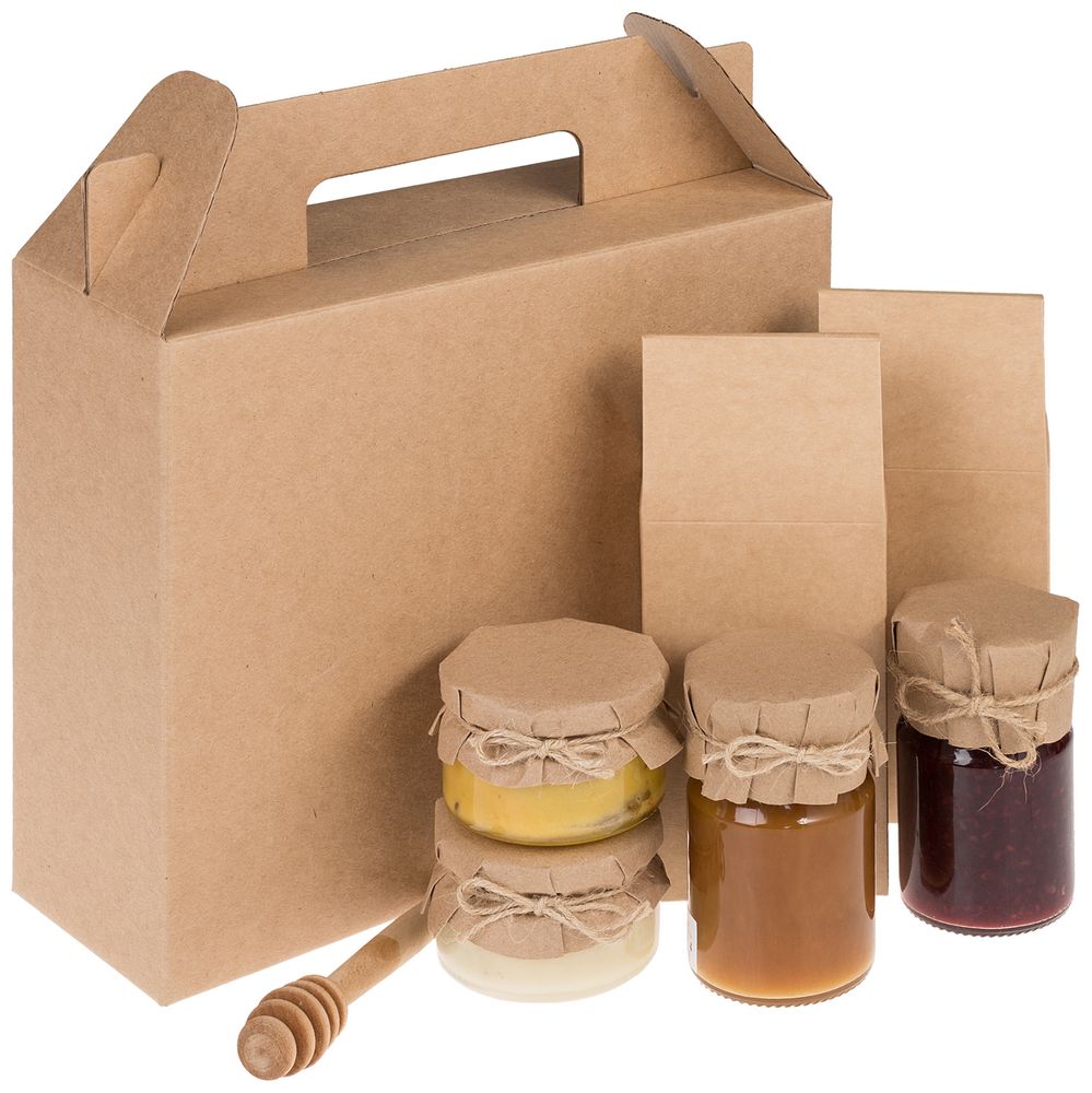 Коробка In Case L, крафт — изображение 3