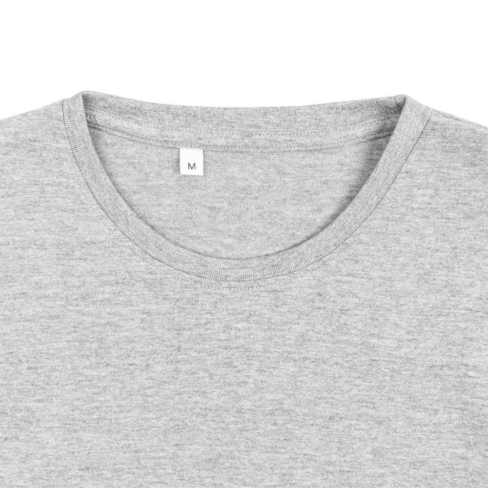 Футболка унисекс T-Bolka 180, светлый меланж — изображение 4