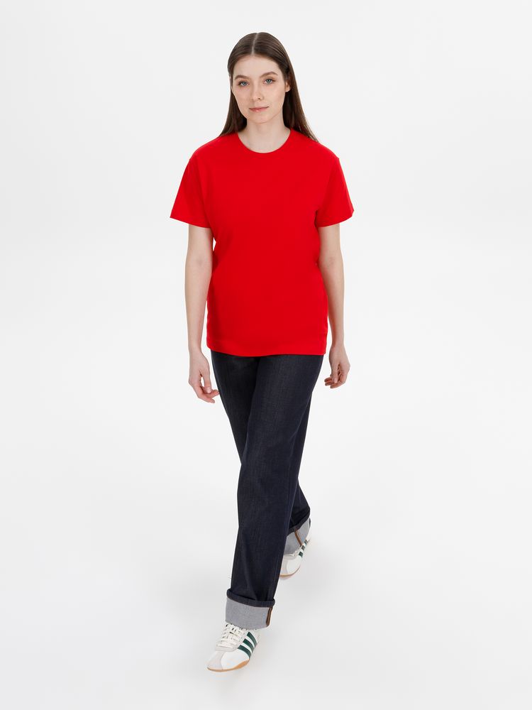 Футболка унисекс T-Bolka 180, красная — изображение 12