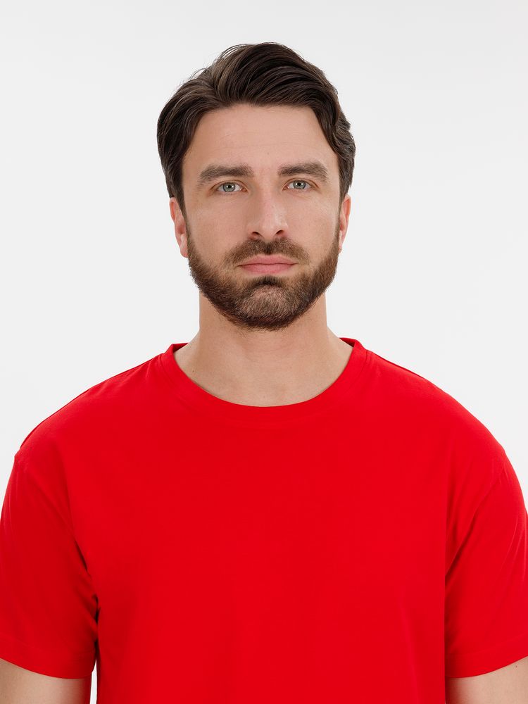 Футболка унисекс T-Bolka 180, красная — изображение 9