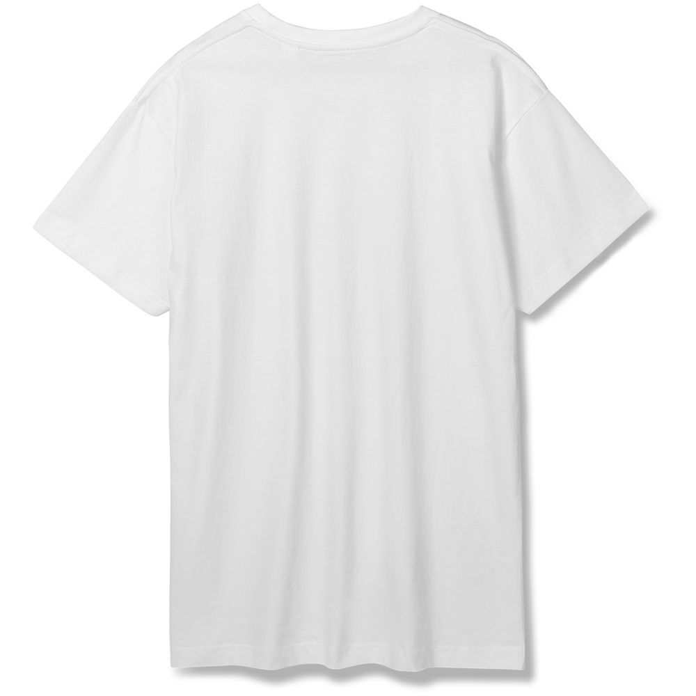 Футболка унисекс T-Bolka 180, белая — изображение 3