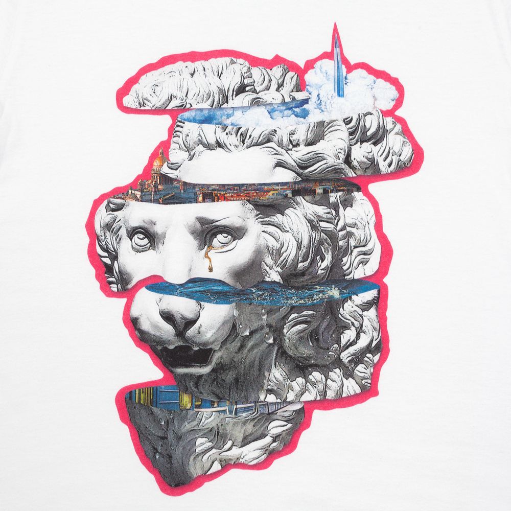 Футболка женская «Смотри вглубь», белая — изображение 6