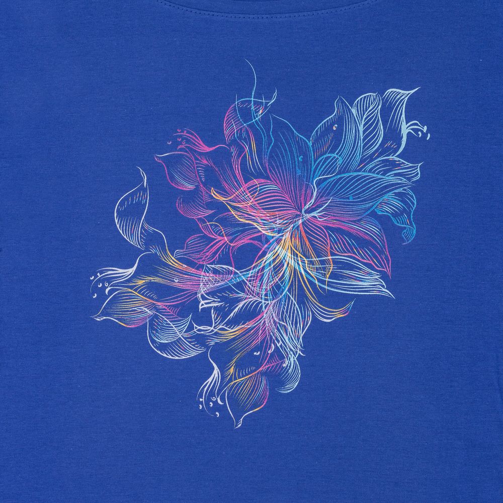 Футболка женская Vibrance, ярко-синяя (royal) — изображение 6