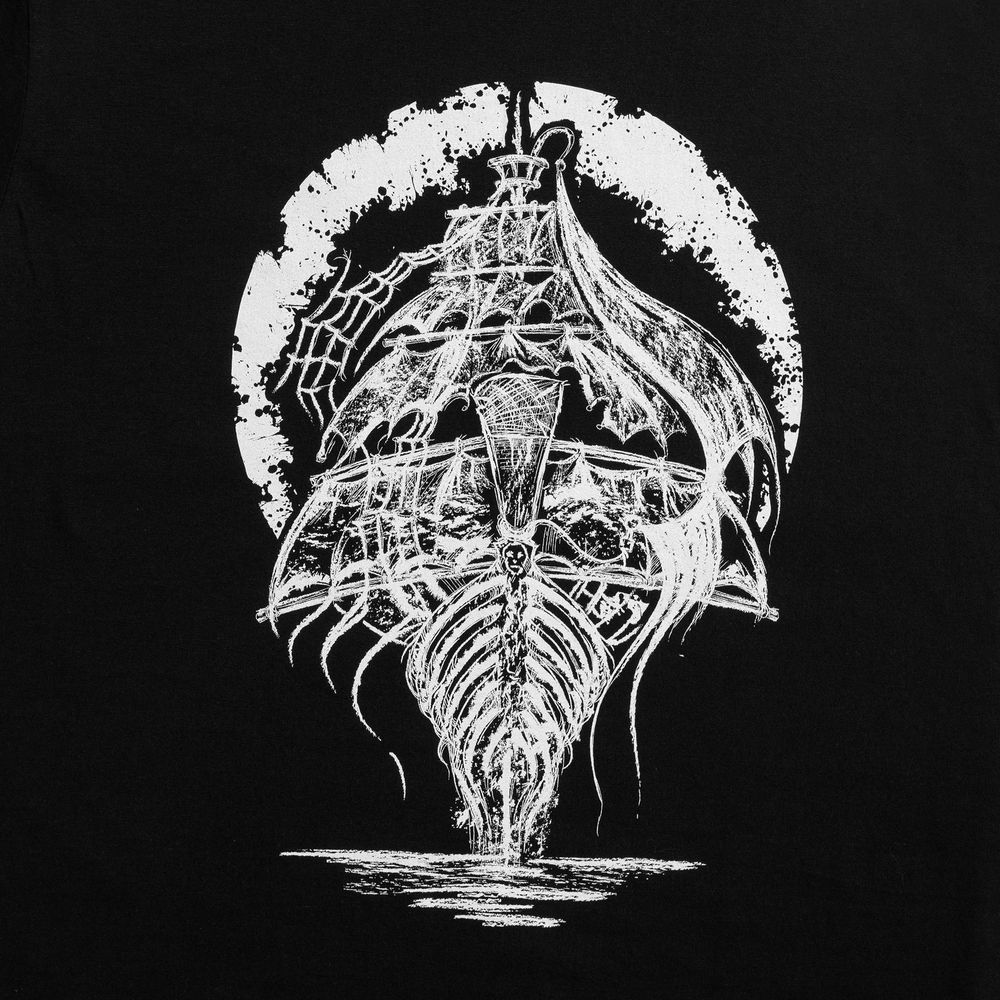 Футболка «Летучий Голландец», черная — изображение 8