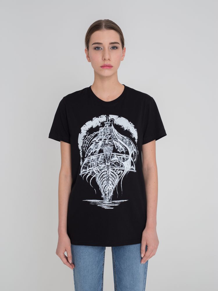 Футболка «Летучий Голландец», черная — изображение 5