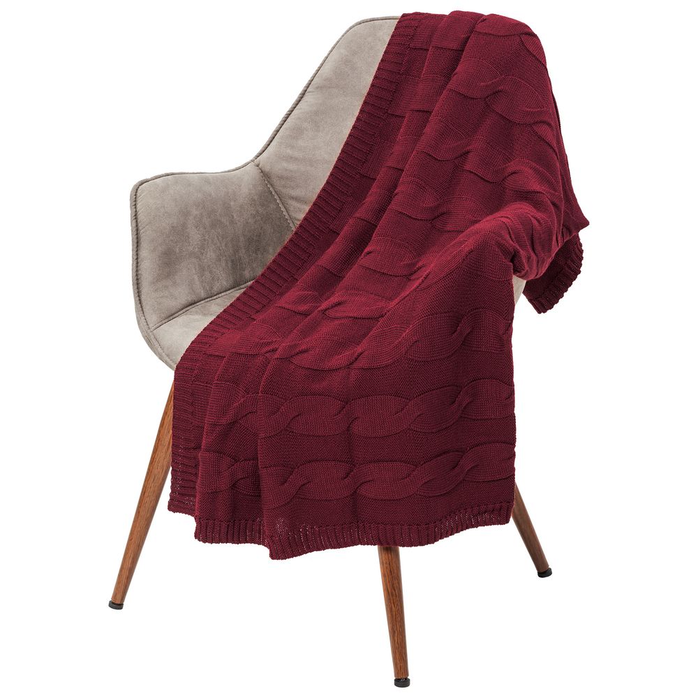 Плед Stille, красный — изображение 3