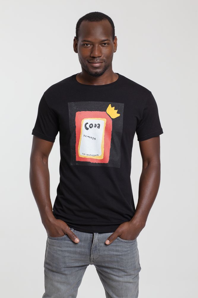 Футболка «Сода», черная — изображение 2