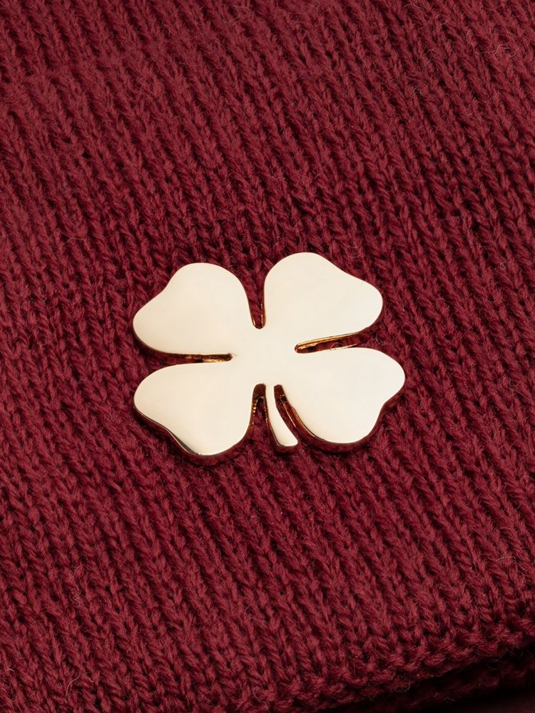 Шильдик «Счастливый клевер», золотистый — изображение 10