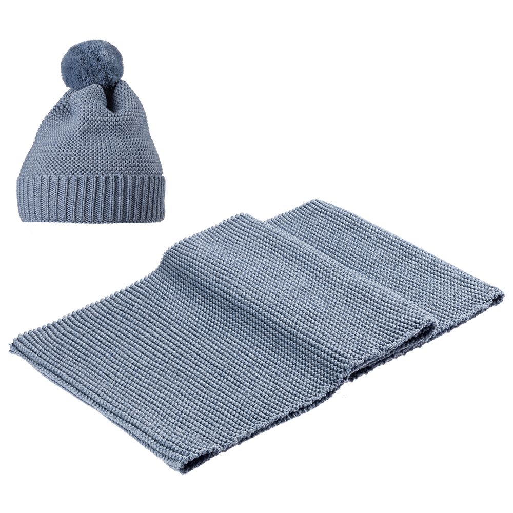 Снуд Brugge, голубой — изображение 5