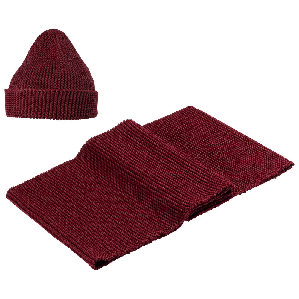 Снуд Brugge, бордовый — изображение 6