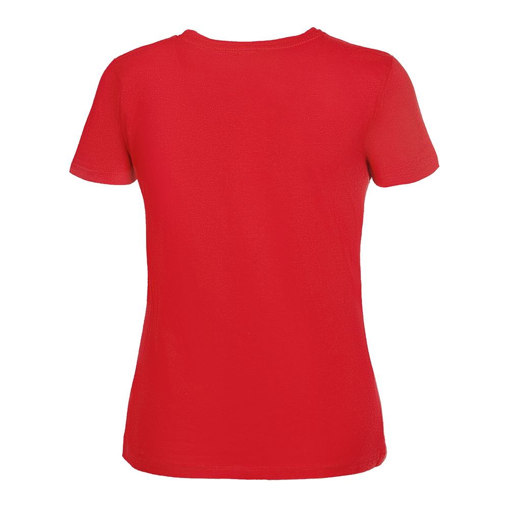 Футболка женская Carmen and Carwoman, красная — изображение 3