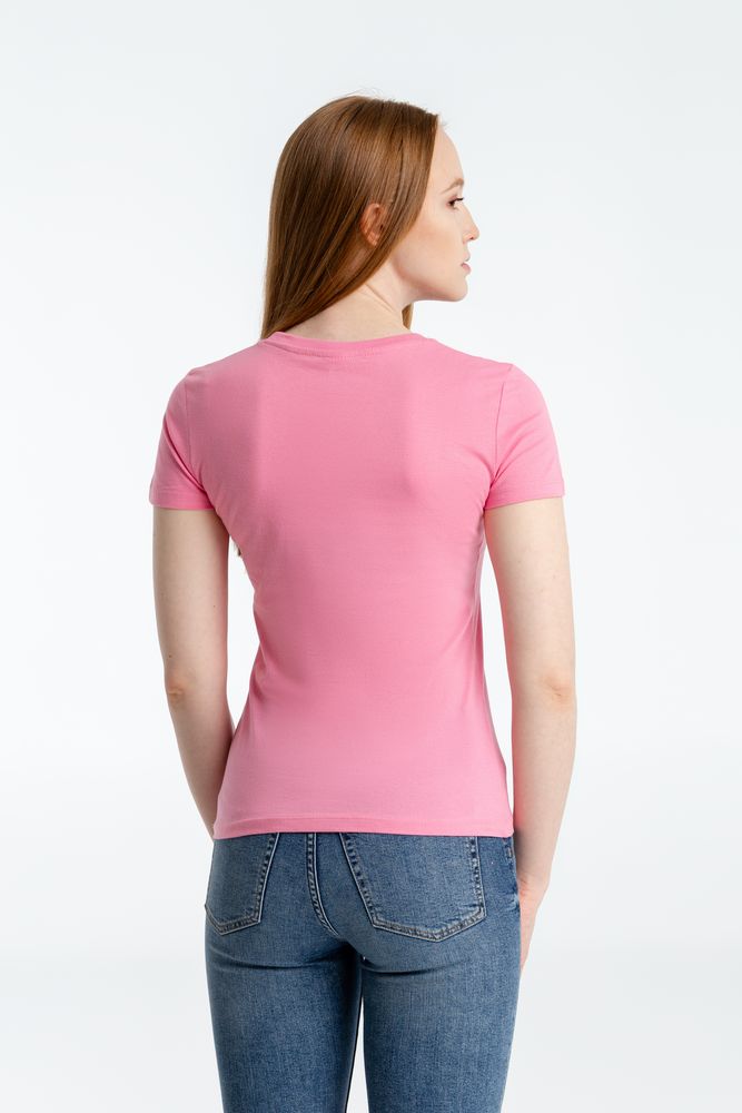 Футболка женская «Узор», розовая — изображение 7